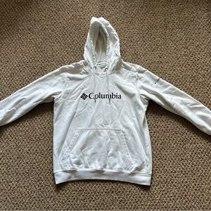 Columbia White Hoodie